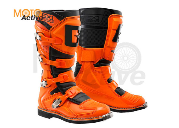 Мотоботы Gaerne GX-1 Goodyear (черно-оранжевые)